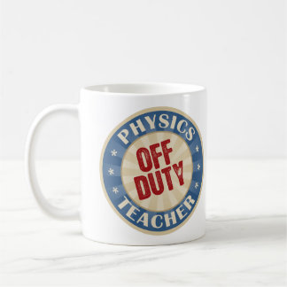 Taza De Café Profesor fuera de servicio de la física