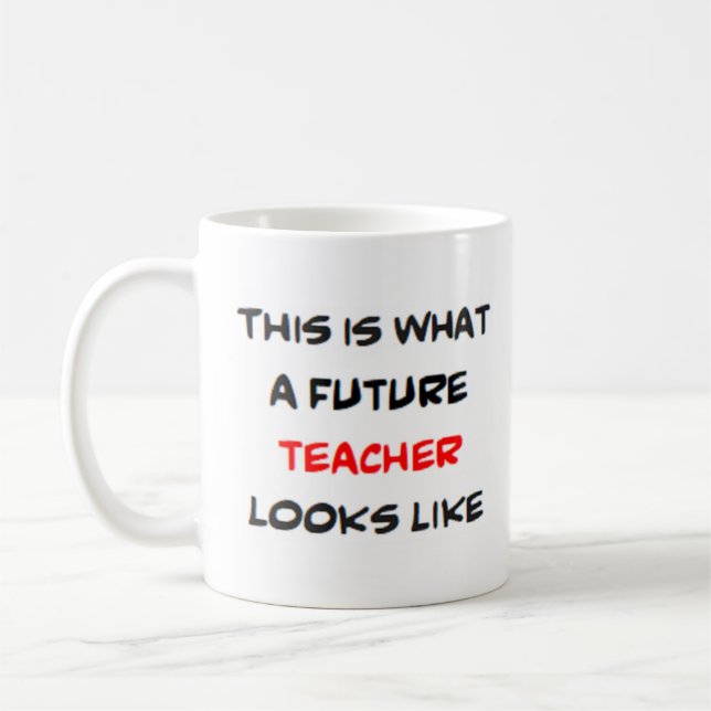 Taza De Café profesor, futuro (Izquierda)
