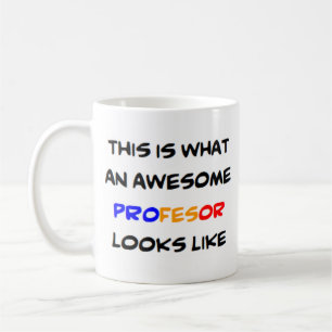 Taza De Café profesor rumano profesor académico, impresionante