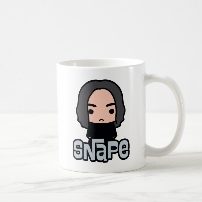 Taza De Café Profesor Snape Cartoon Character Art (Derecha)