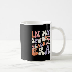 Taza De Café Profesora de diversión retro Halloween, muy amable