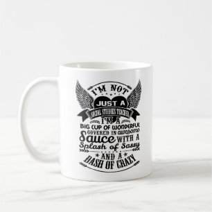 Taza De Café Profesora de Estudios Sociales Mug Regalos Para Mu
