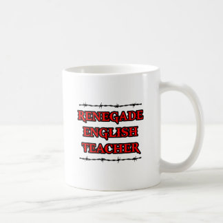 Taza De Café Profesora de inglés renegada