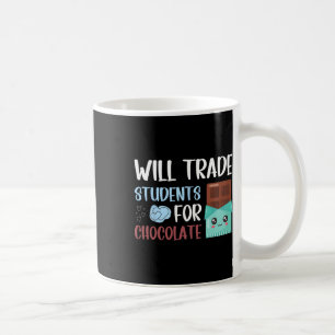 Taza De Café Profesora Retro Valentine Comerciará Estudiantes P