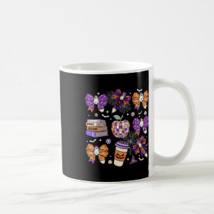 Taza De Café Profesoras de Halloween de Coquette Bow Ghost