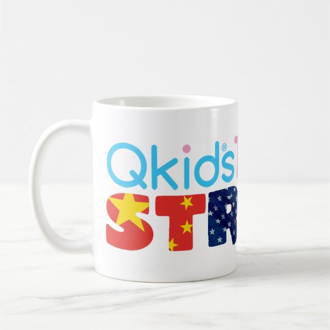 Taza De Café Profesores de Qkids FUERTES "PINK" Unity Mug (Izquierda)