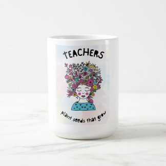 Taza De Café Profesores de Semillas Vegetales Gracias Regalo