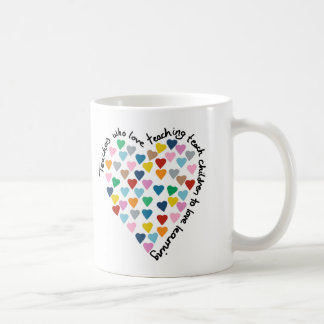 Taza De Café Profesores del corazón de los corazones