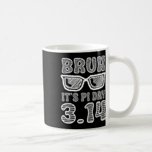 Taza De Café Profesores Graciosos Del Día Pi Del Día 3.14 De Br