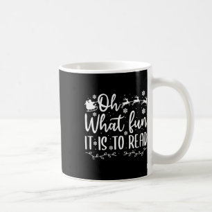 Taza De Café Profesores navidades que se divierten en leer