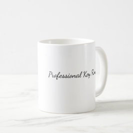 Taza De Café Professional Key Finder Dementia Caregiver Mug