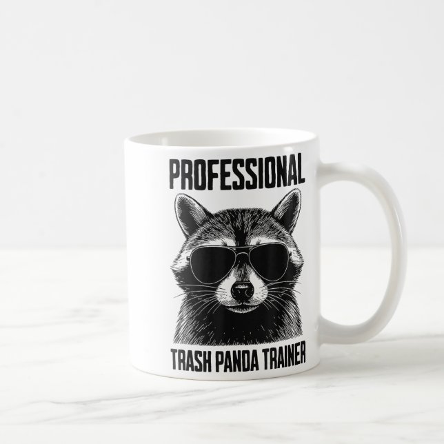 Taza De Café Professional Trash Panda Trainer  (Derecha)