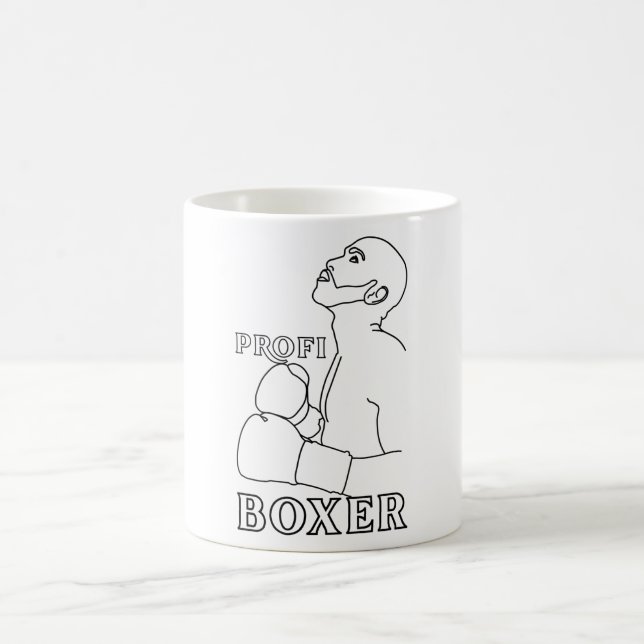 Taza De Café Profi Boxer (Centro)