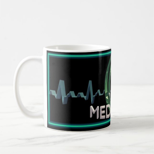 Taza De Café Profissão - Medicina (Izquierda)