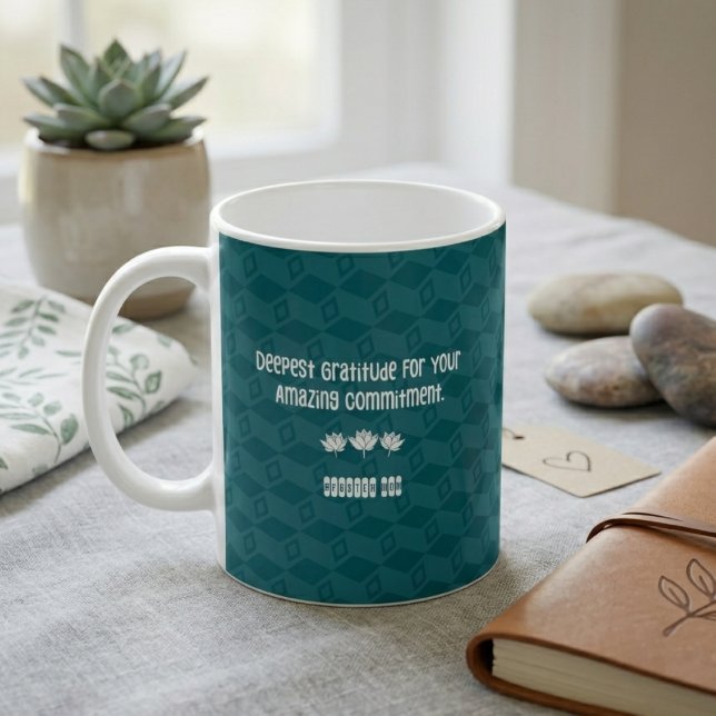 Taza De Café Profunda Gratitud Cuidado Foster Personalizable (Subido por el creador)