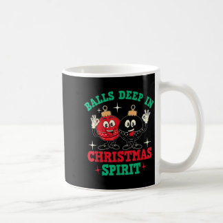 Taza De Café Profundo En Navidad Srit Navidad Humorístico Festi