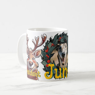 Taza De Café Progenitores de Mascotas Reno Residente Festivo