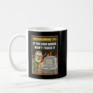 Taza De Café Programación 101 - Funny Programmer Developer Code