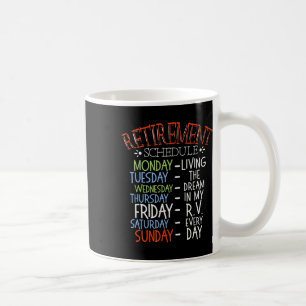 Taza De Café Programación de ventilador de furgoneta autocarava