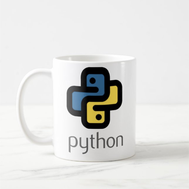 Taza De Café Programación en Python (Izquierda)