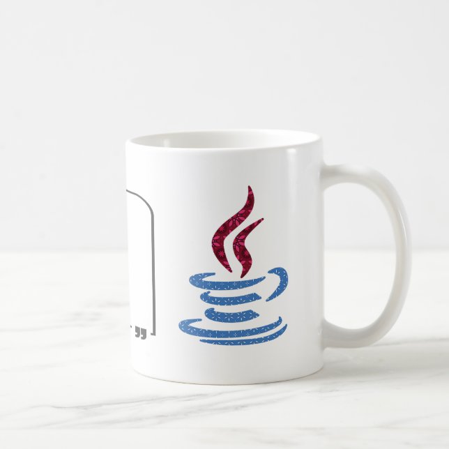 Taza De Café Programación Java (Derecha)