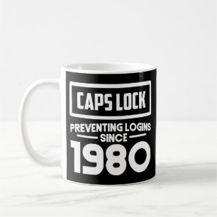 Taza De Café Programador Coding Caps Bloquear inicios de sesión