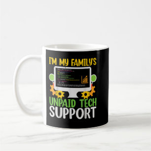 Taza De Café Programador De Computadoras Divertido Im My Family