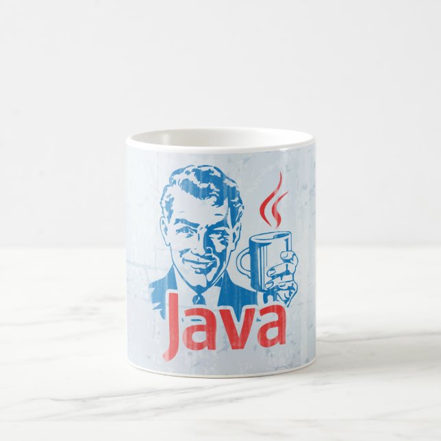 Taza De Café Programador de Java (Centro)
