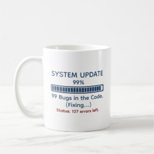 Taza De Café Programador Divertido Programando