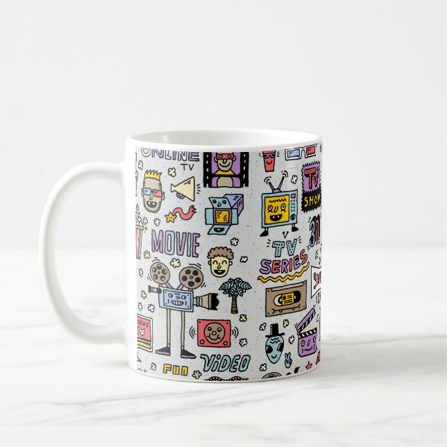 Taza De Café Programas de TV, series y películas Divertidas cos (Izquierda)