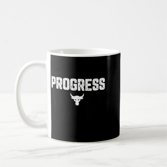 Taza De Café Progreso a Través del Dolor (Izquierda)