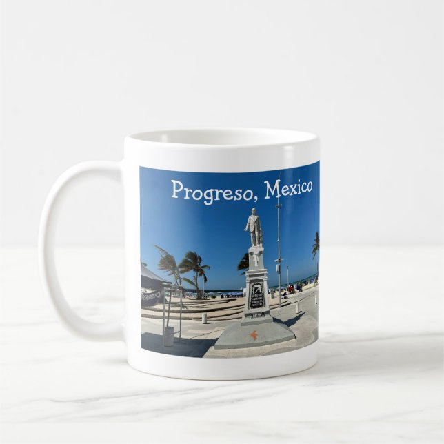 Taza De Café Progreso, México - Classic Mug (Izquierda)