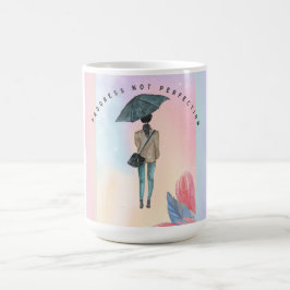 Taza De Café Progreso No Perfección