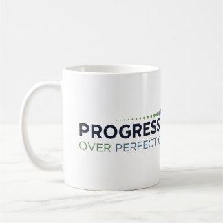 Taza De Café Progreso sobre la perfección