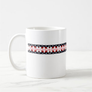 Taza De Café Prometo Lealtad Con Bandera