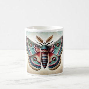 Taza De Café Prominent Moth 170724IREF228 - Watercolor