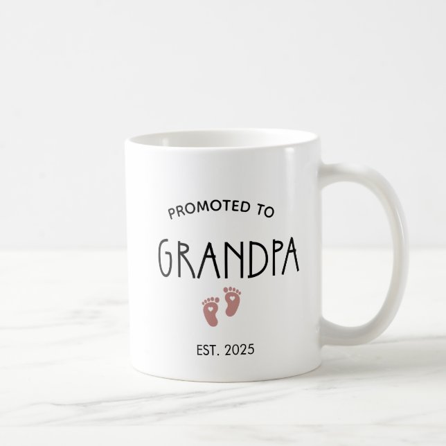 TAZA DE CAFÉ PROMOCIÓN AL PERSONALIZADO DE GRANDA ESTABLECIDO E (Derecha)