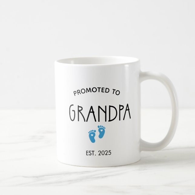TAZA DE CAFÉ PROMOCIÓN AL PERSONALIZADO DE GRANDA ESTABLECIDO E (Derecha)
