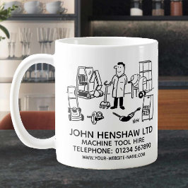 Taza De Café Promoción de alquiler de máquina herramienta