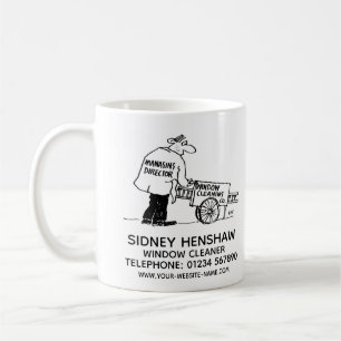 Taza De Café Promoción del limpiador de ventanas