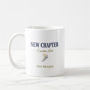 Taza De Café Promoción Ejecutiva de Capítulo Nuevo Personalizad