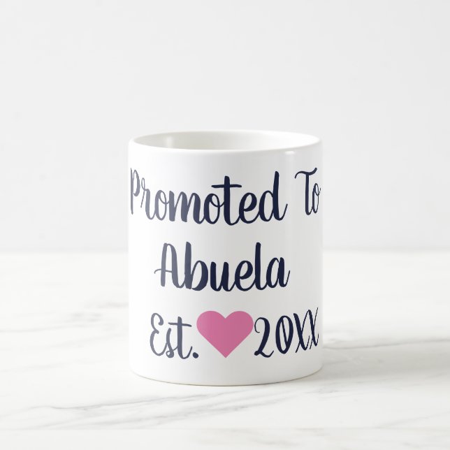 Taza De Café Promocionado A La Armada De Abuela Y La Mugre Rosa (Centro)
