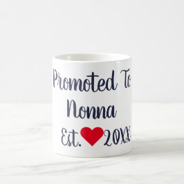 Taza De Café Promocionado A La Armada De Nonna Y Red Mug