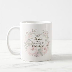 Taza De Café Promocionado a la floral de la abuela