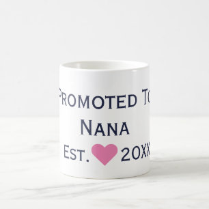 Taza De Café Promocionado A La Marina Nana Y La Mug Rosa