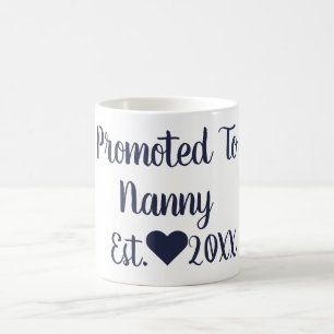 Taza De Café Promocionado A La Nanny Navy Mug