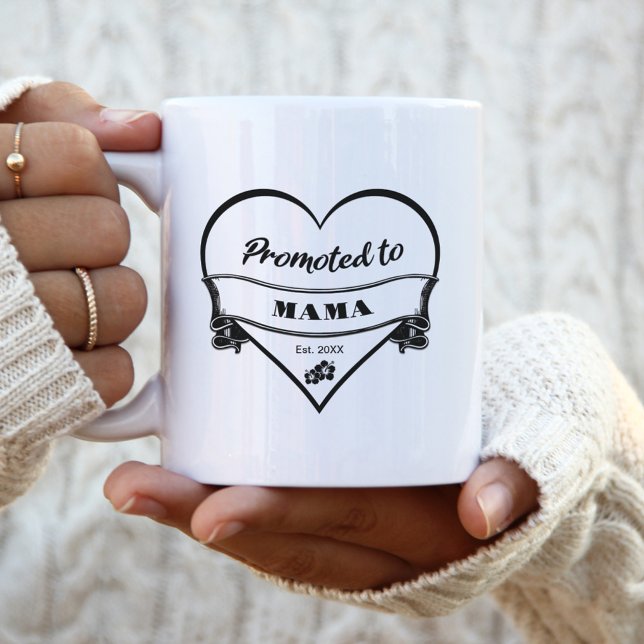Taza De Café Promocionado a mamá (Subido por el creador)