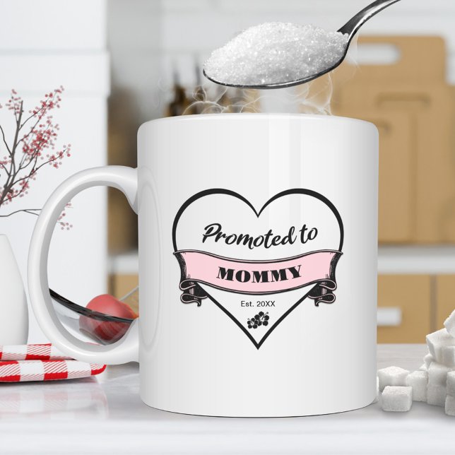Taza De Café Promocionado a mamá (Subido por el creador)