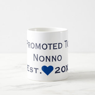 Taza De Café Promocionado A No Navy Y Blue Mug