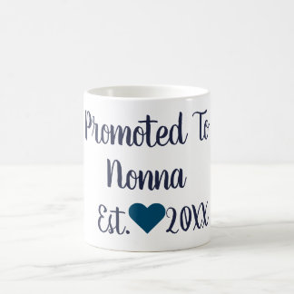 Taza De Café Promocionado A Nonna Navy Mug